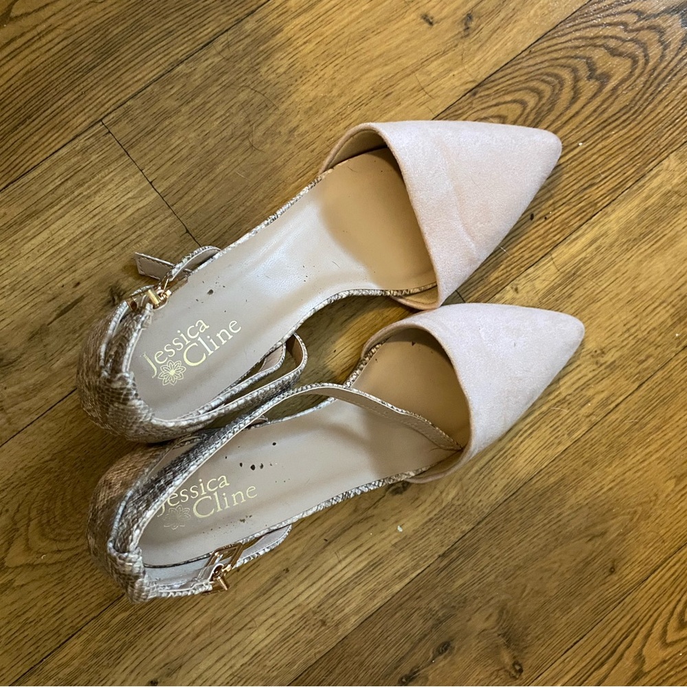 Pointed Toe Block Heels